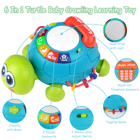 KWYZ turtle pretend phone promotes early language through dialing and greetings