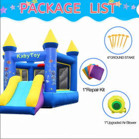 kxbyToy bounce house ground stakes anchoring for safety
