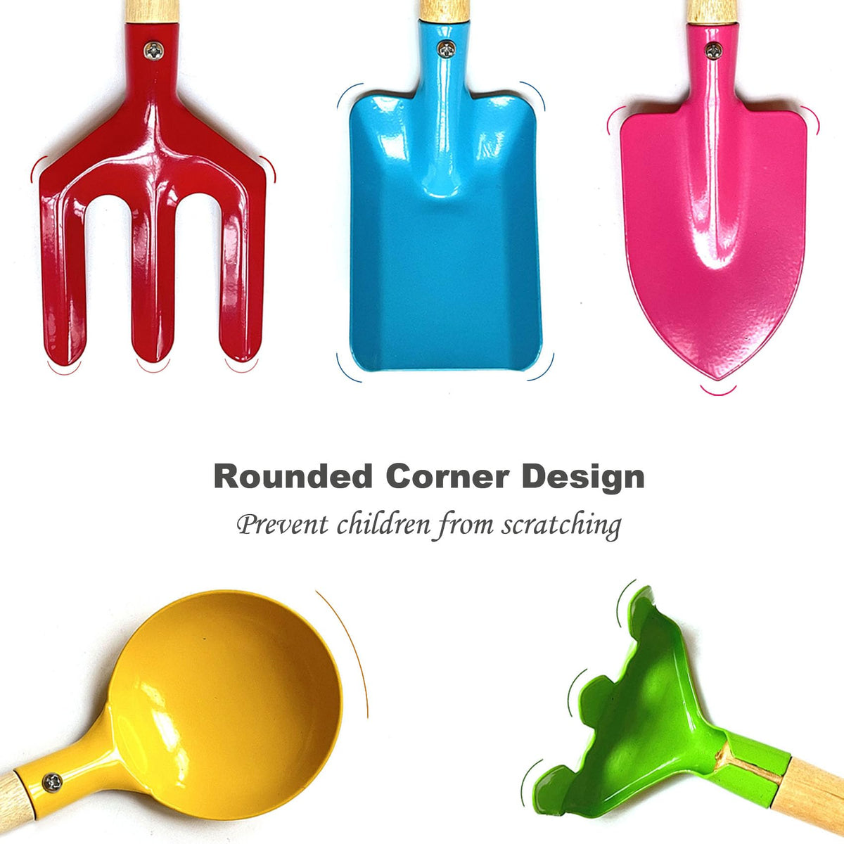 KY-Tech Child-Safe Materials with rounded edges for worry-free use