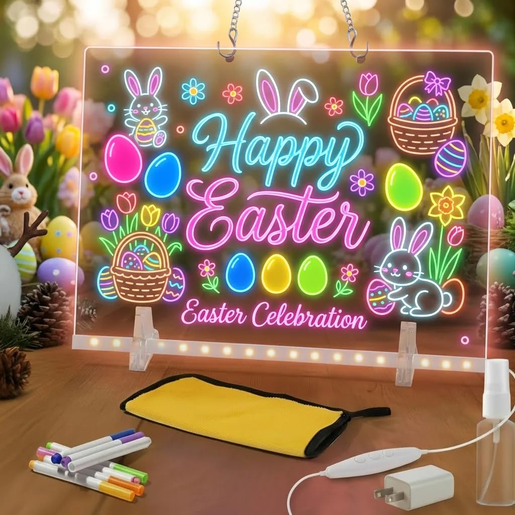 Kyclums glow-doodle setup demonstrates screen-free fun for kids.