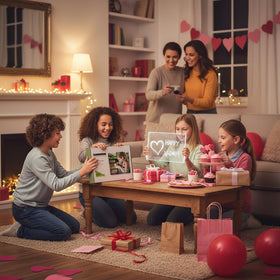 Kyclums LED drawing board shown as night-light mode for cozy creativity.