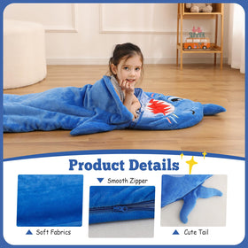Kyerlish plush outer fabric with ultra-soft lining for gentle bedtime touch.