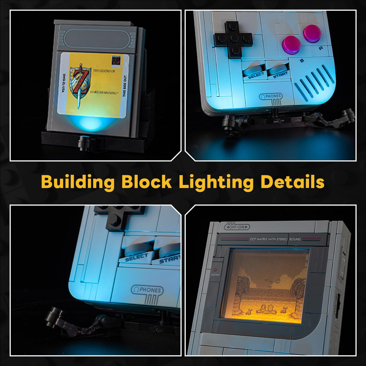 Kyglaring gift-ready lighting kit for model builders and collectors