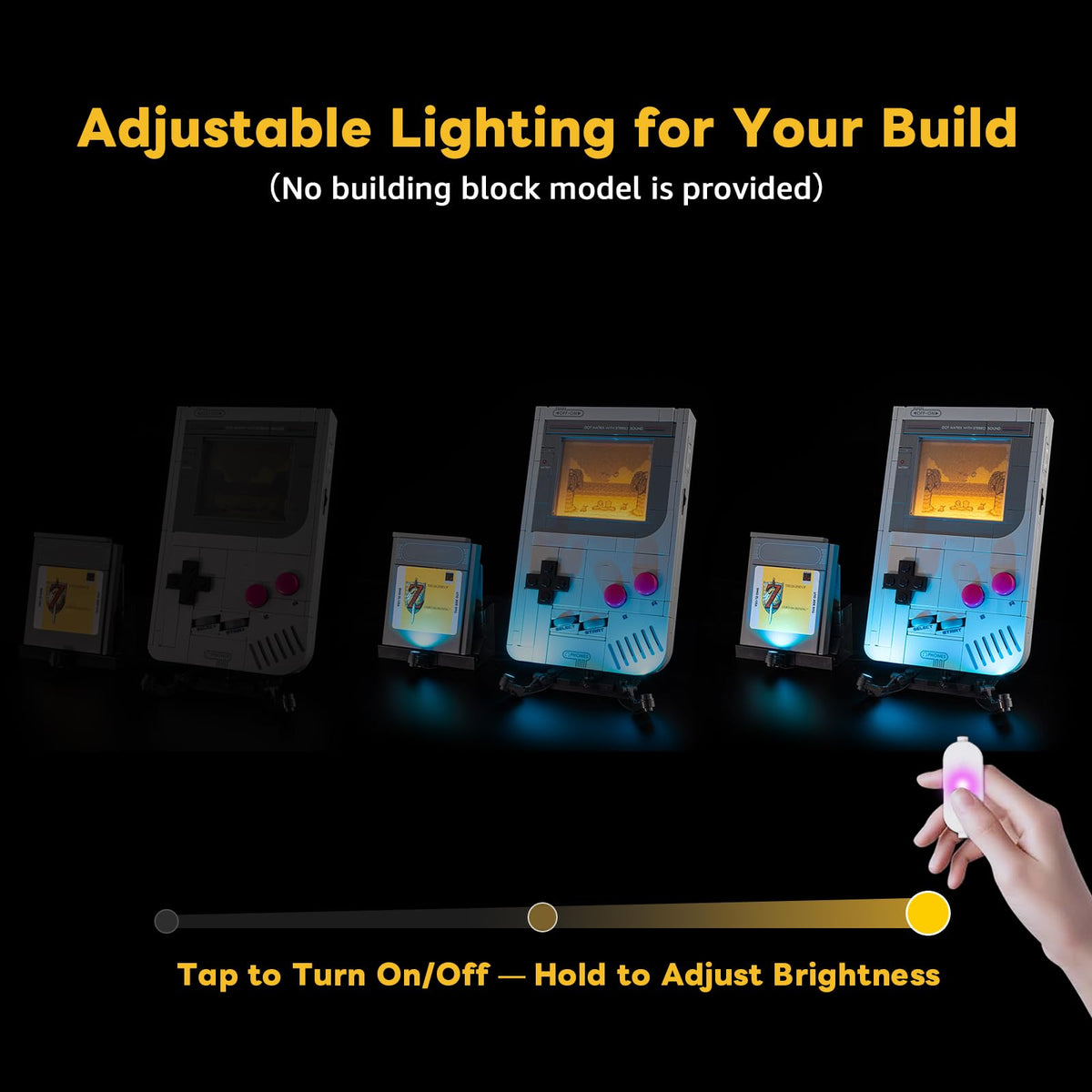 Kyglaring hidden cable design keeps wiring neat for a sleek Lego display