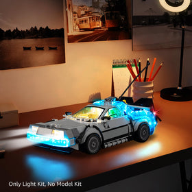 Kyglaring light kit illuminated showcase enhances display shelves