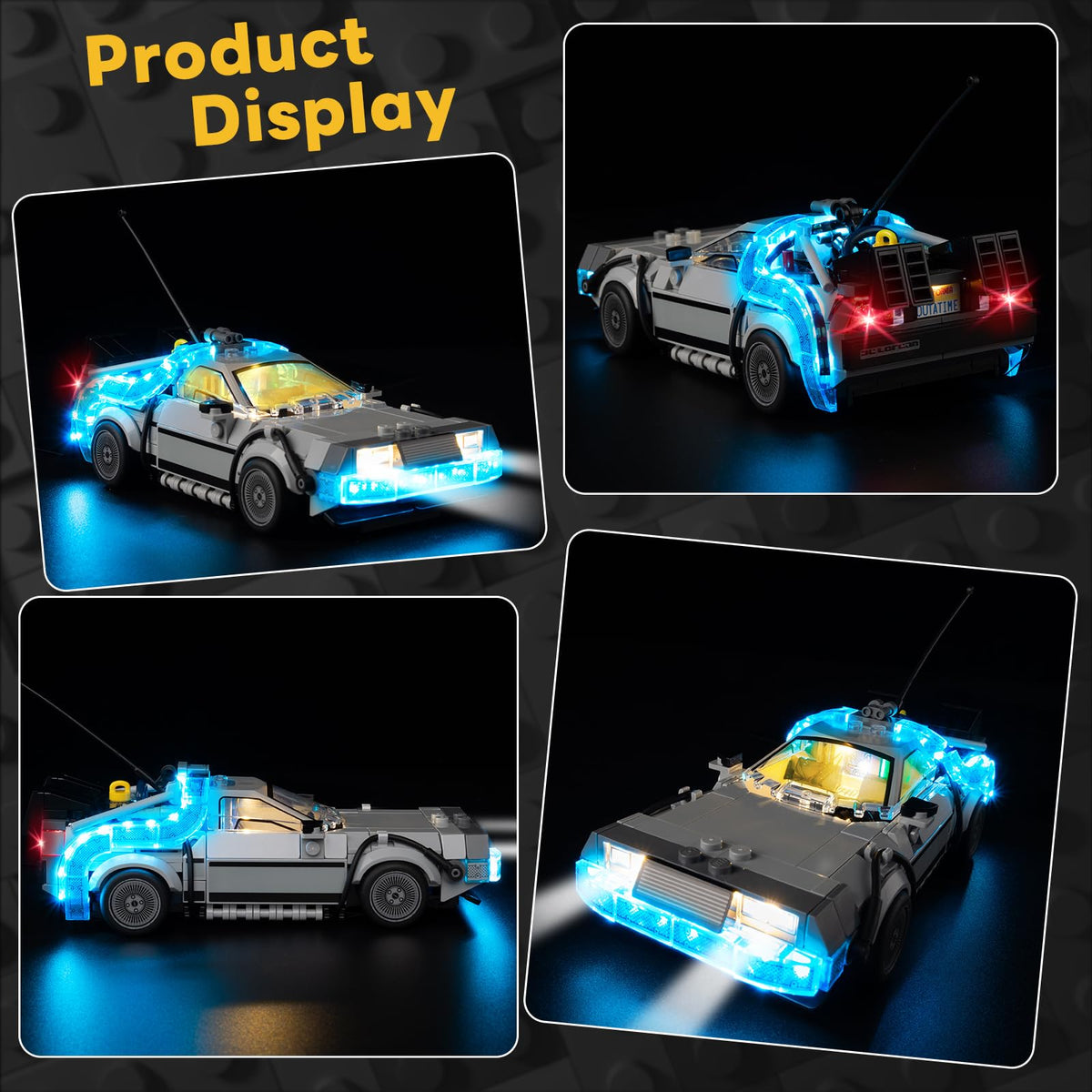 Kyglaring light kit powered by USB for flexible placement