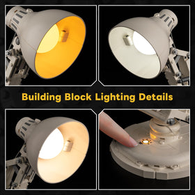 Kyglaring powers via USB or battery box for flexible placement.