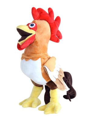 La Granja de Zenón Gallo Bartolito 14-inch plush, soft and cuddly for kids.
