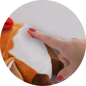 Press chest to hear farm songs, boosting imaginative play with the Gallo Bartolito plush.
