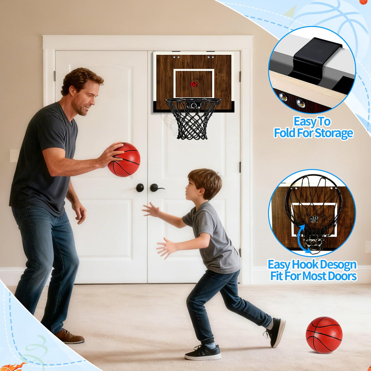 Laapee anti-shock padding protects walls during play.