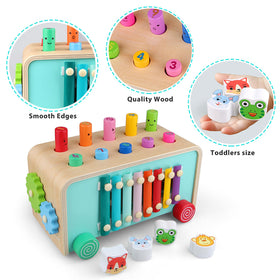 LAAVII montessori xylophone inviting colorful sound exploration