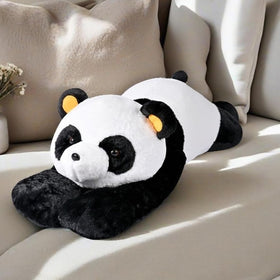 Labauxite panda bear pillow, gift-ready packaging for birthdays and holidays.