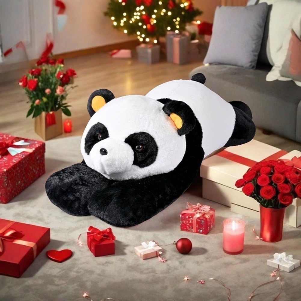 Labauxite panda gift packaging, ready to surprise on birthdays and holidays.