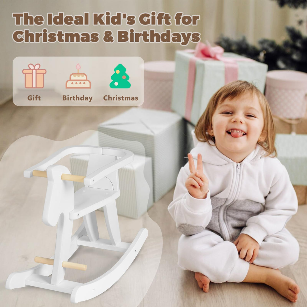 Labebe birthday gift idea delights kids with timeless wheel-toy joy.