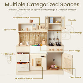 Labebe kitchen play area – comprehensive setup for family-style pretend cooking