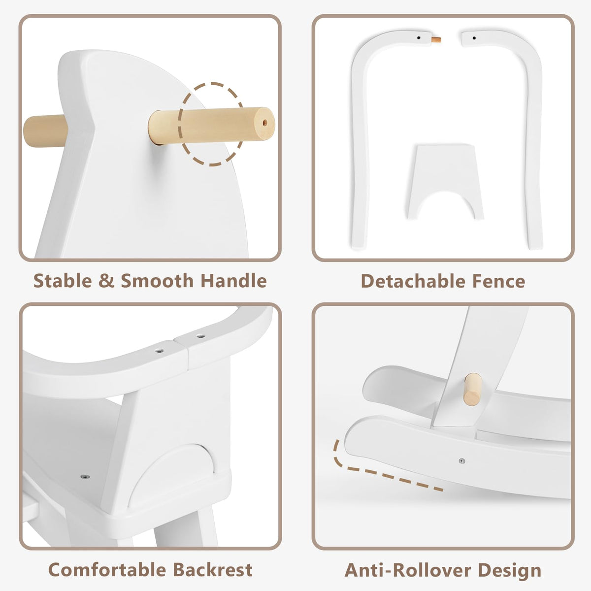Labebe customizable paint-ready feature encourages creativity during play.
