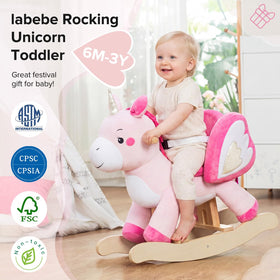 Labebe solid wood frame supports up to 150 lb for growing kids.