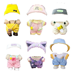 Labooboo 17 cm doll clothes set 1 for play and display with soft, durable fabric.