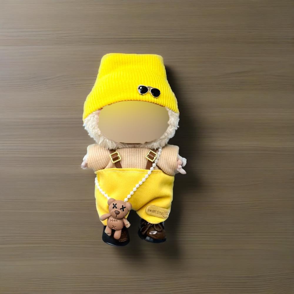 Labooboo 17 cm doll clothes set 6 provides premium fabric and charming details.