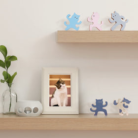 Laboos Kung Fu Cat 10-piece set ready for gifting and desk fun.