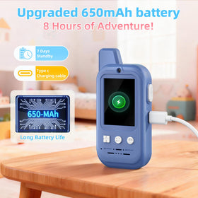 Labzuka rechargeable USB-C walkie talkie keeps playtime going longer
