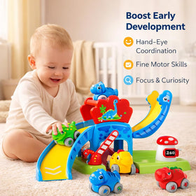 LACCHOUFEE BPA-free plastic ensures safe, durable play with rounded edges.