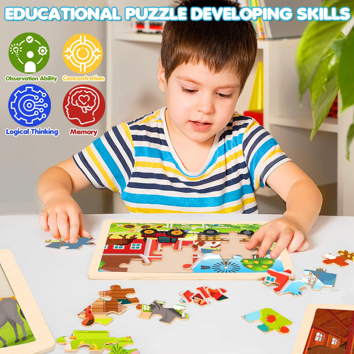 LACCHOUFEE safety-tested puzzle meets US/EU standards for peace of mind.