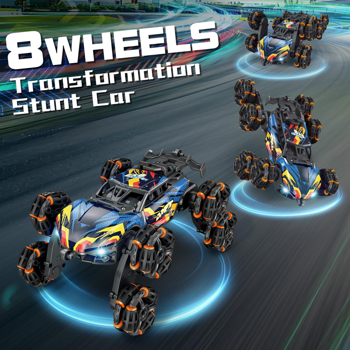 Lacchoufee transformable bulldozer to robot mode for varied play.