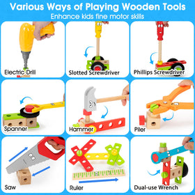 Lacchoufee wrench and screwdriver pair: easy grip tools encourage confident manipulation