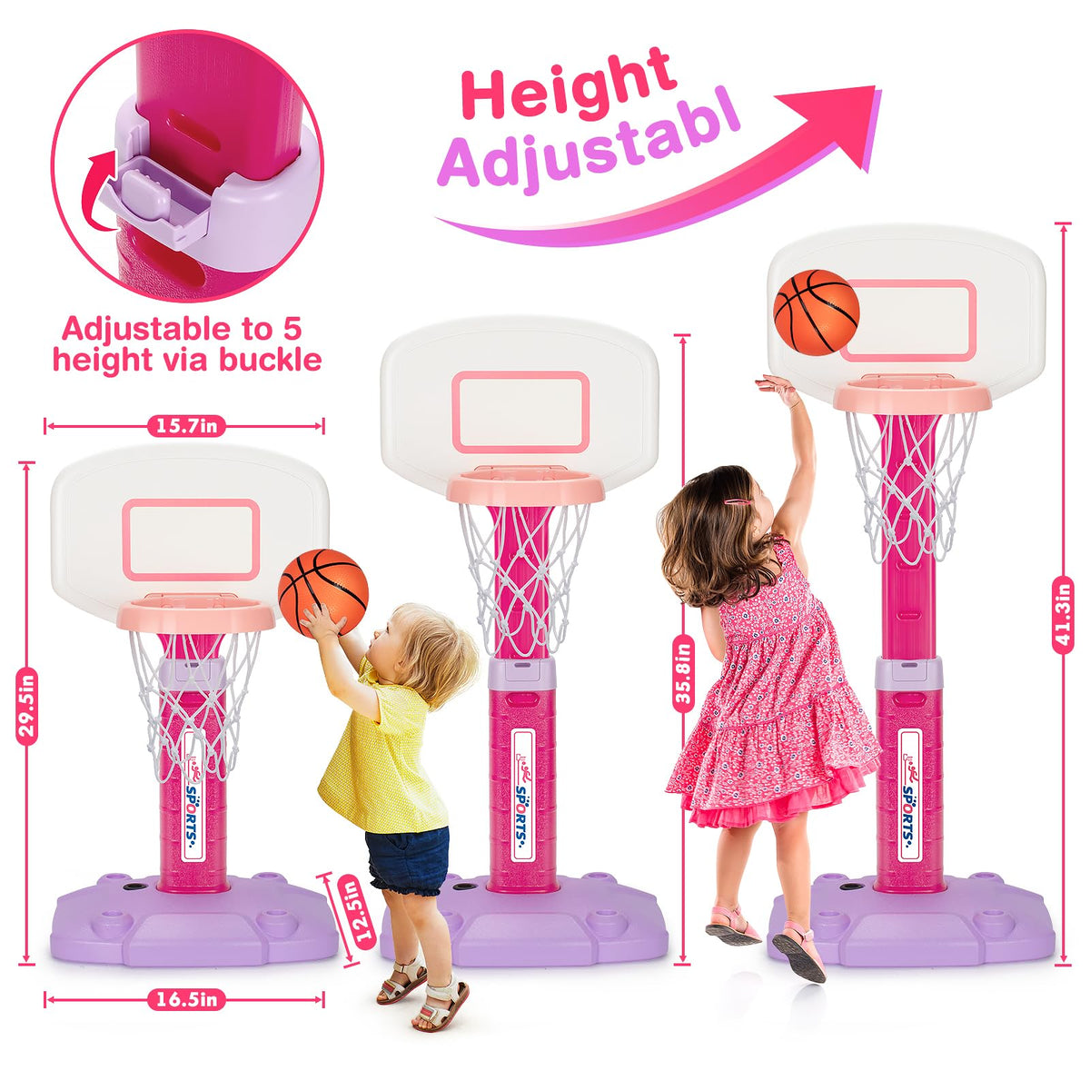 LACCHOUFEE mini soft basketballs ready for gentle indoor play