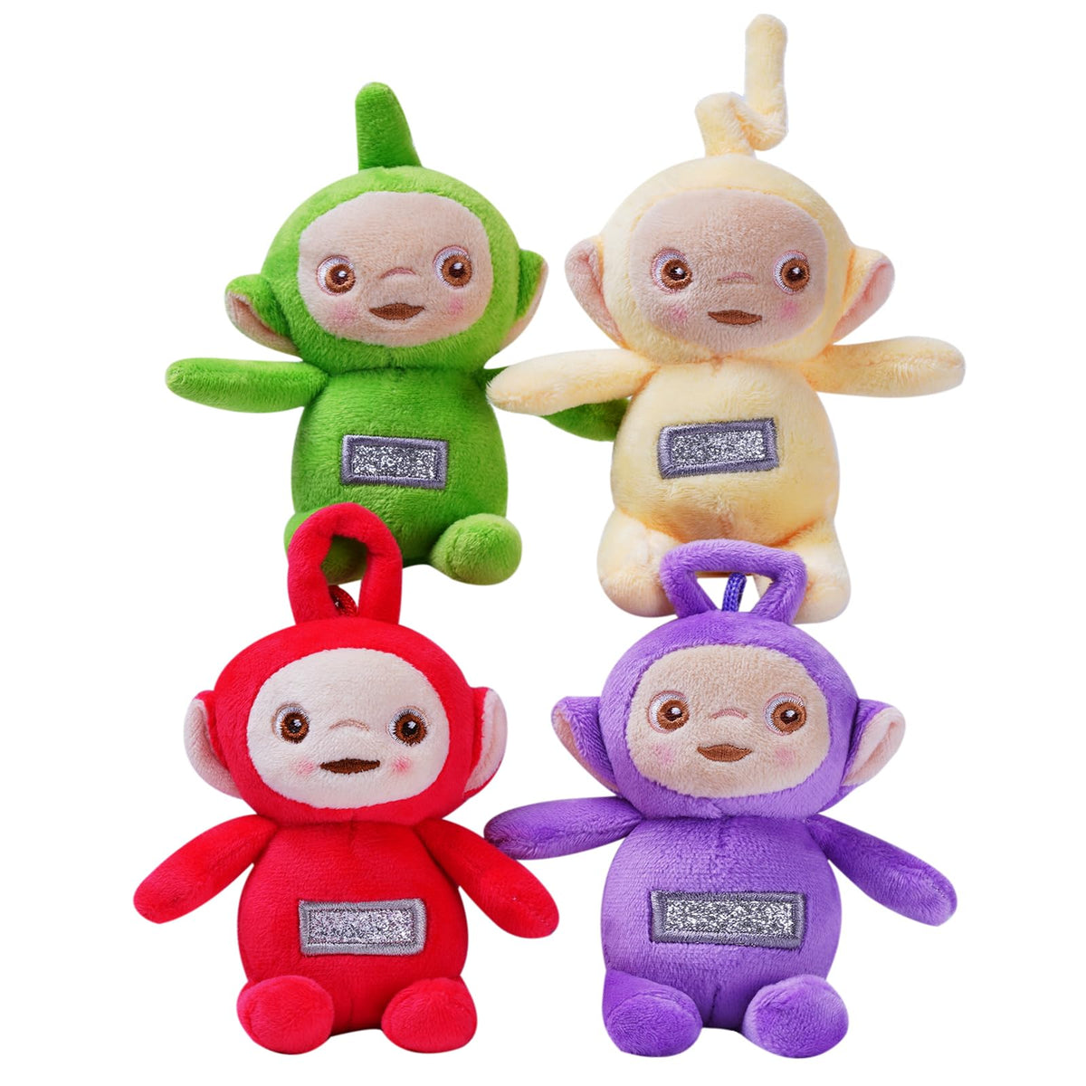 Lacioun Teleatuandbbies plush set group, gift-ready for kids and collectors.