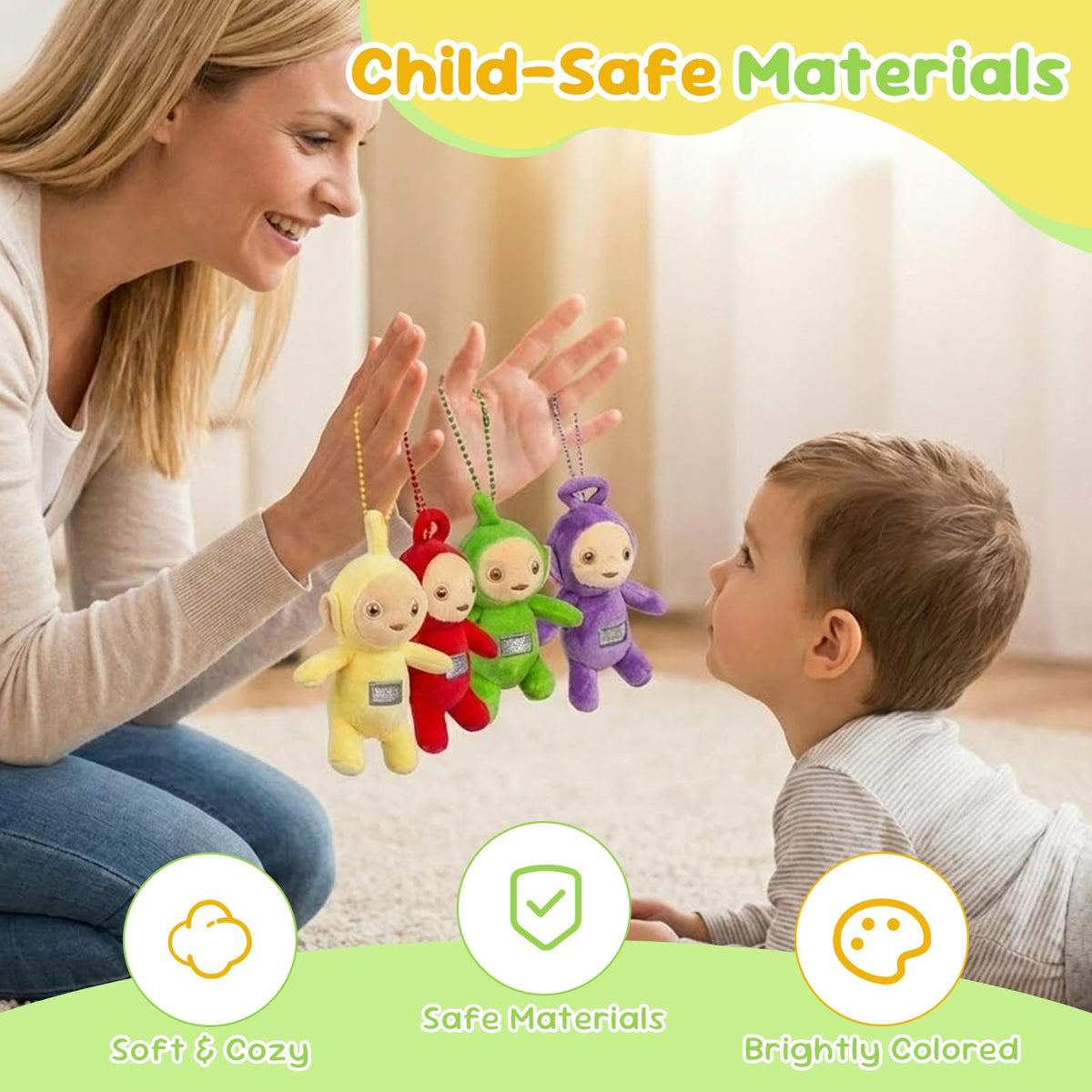 Lacioun Teleatuandbbies squeezable toy for quick, gentle stress-relief moments.