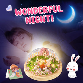 Laclun USB or Battery Powered Night Light offers versatile power options.