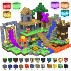 LADFAR magnetic blocks box with vibrant pieces for early STEM exploration.