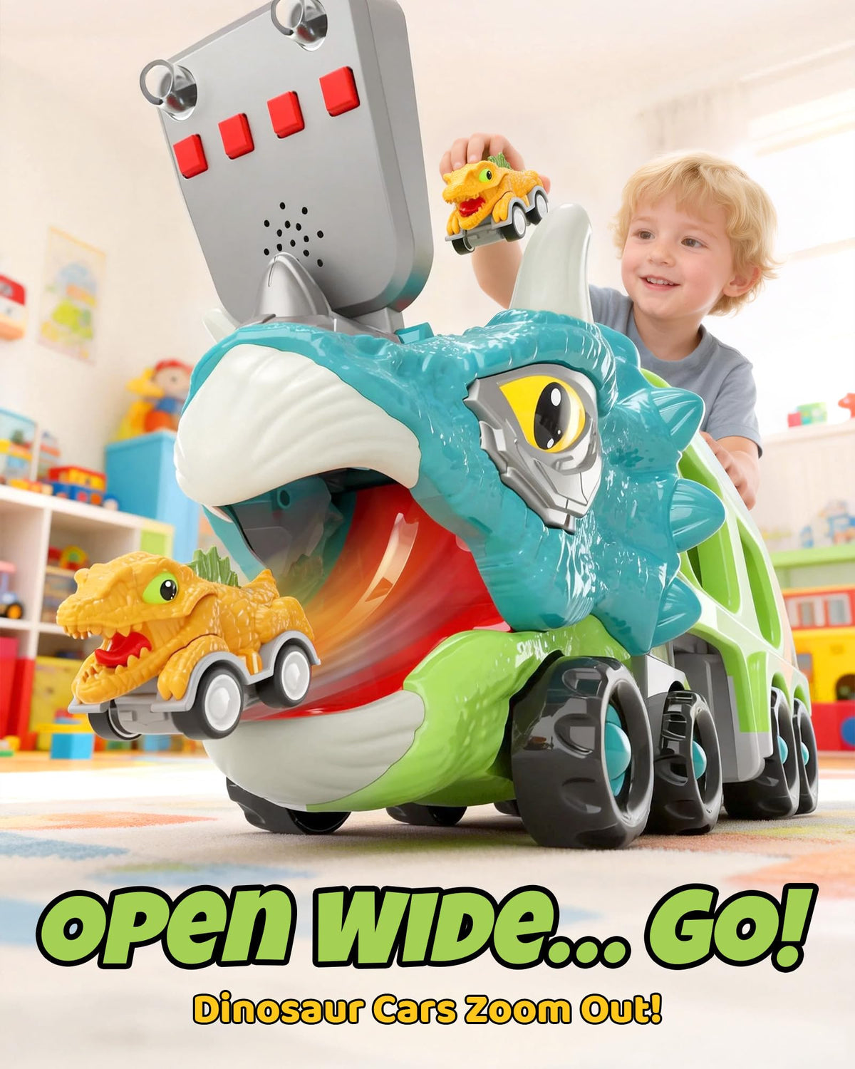 LADFAR safe durable ABS plastic construction for little hands
