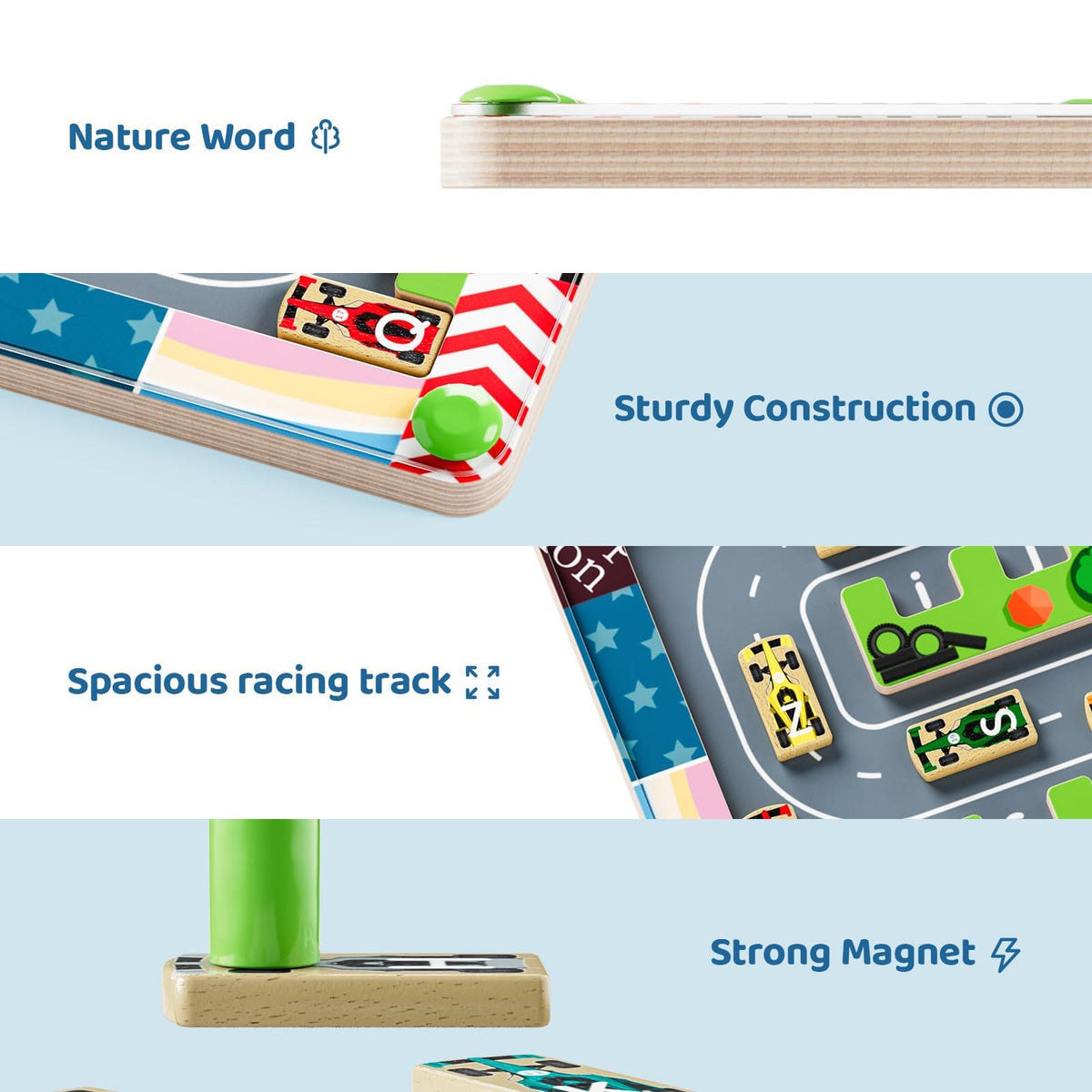 LADFAR safe premium build ensures durable, non-toxic materials for everyday preschool activities.