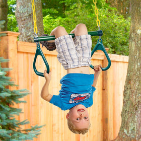 LadyRosian backyard playground setup fits spaces with quick installation