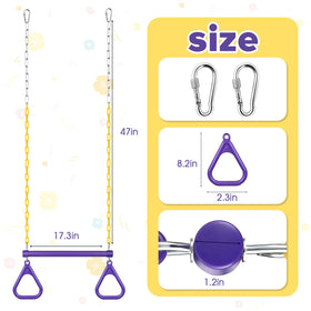 LadyRosian gym rings offering secure handholds for confident hangs.
