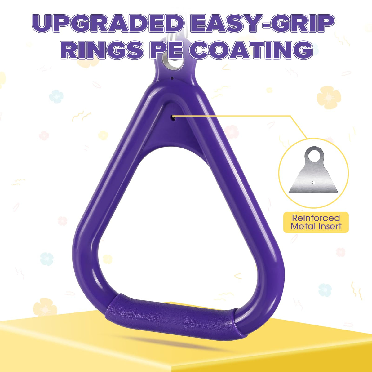 LadyRosian locking carabiners for quick, secure trapeze setup.