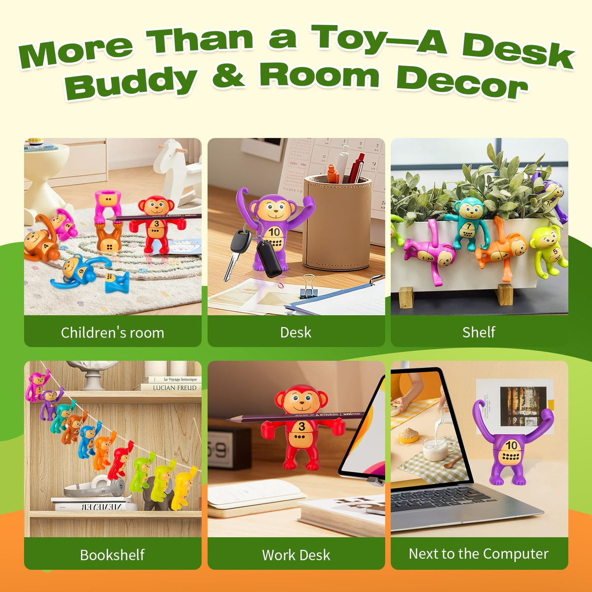 LAEBUILD Monkey Doos durable construction for long-lasting play.