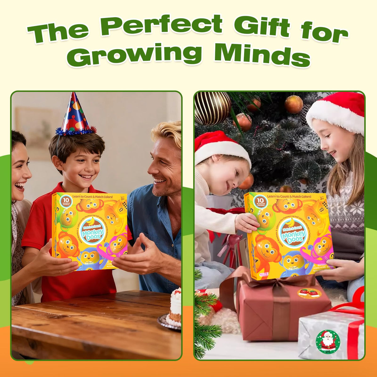 LAEBUILD Monkey Doos supports parent-child bonding through shared play.
