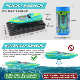 LAFALA RC boat racing in a pool with friends for a playful challenge.