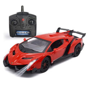 LAFALA 1:18 scale RC car suitable for indoor and outdoor play.