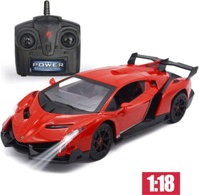LAFALA RC car uses 2.4GHz remote for smooth control up to 40 meters.