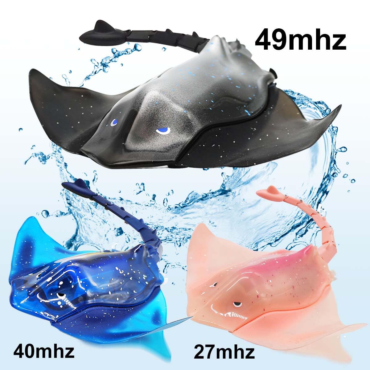 Pink LAFALA stingray RC toy designed for ages 8-12.