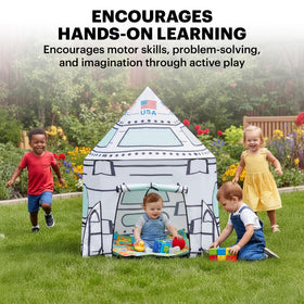 Lafyette foldable play set with carry tote stores neatly for travel.