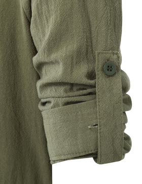 Lainvenor adjustable sleeves lace-up shirt, action shot, suitable for dynamic stage performances