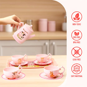 Lajeje Imaginative tea time play prompts creative social skills.