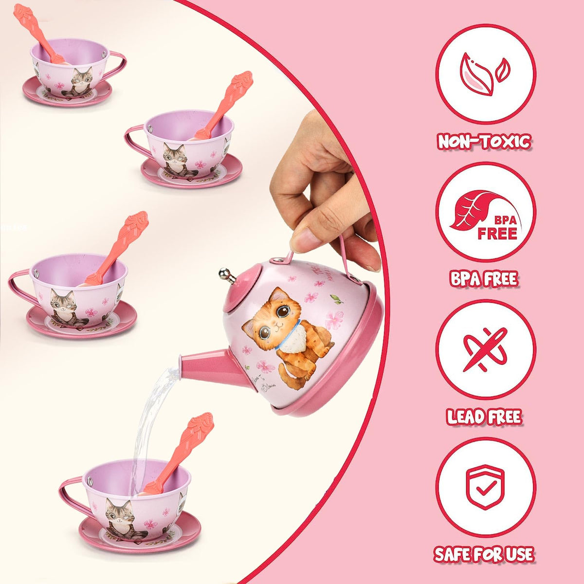 Lajeje non-toxic materials ensure safe pretend play