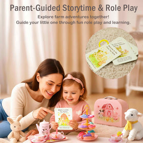 Lajeje Story Cards and desserts inspire guided imaginative adventures.